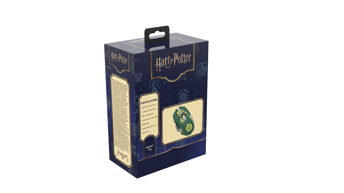 SPAWN GAMING RGB MIŠKA - HARRY POTTER SLYTHERIN