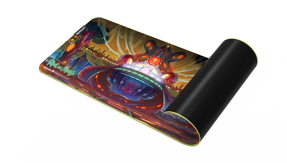 SPAWN RICK AND MORTY podloga za miško XL