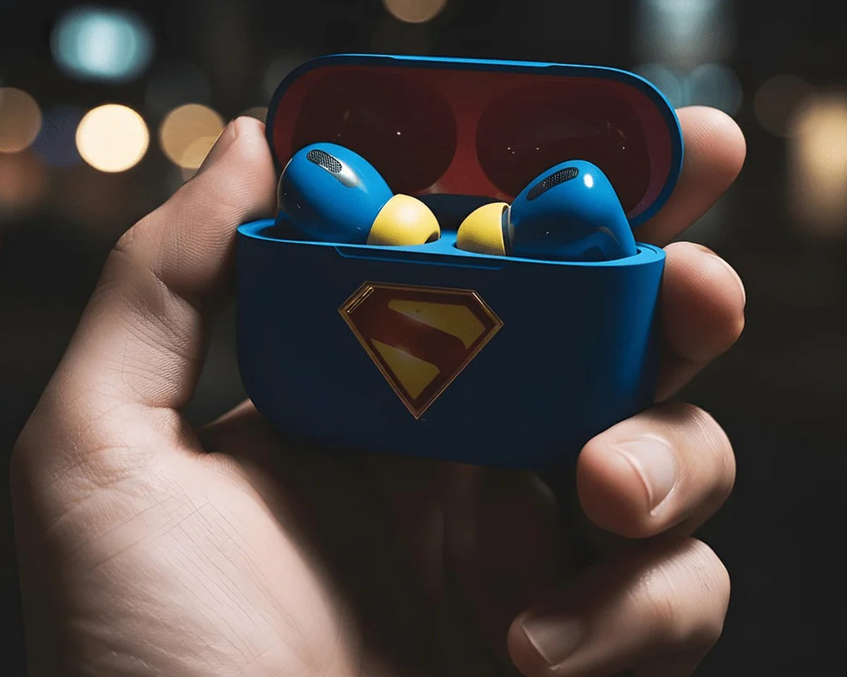 MOYE TRUE WIRELESS EARBUDS - SUPERMAN brezžične ušesne slušalke