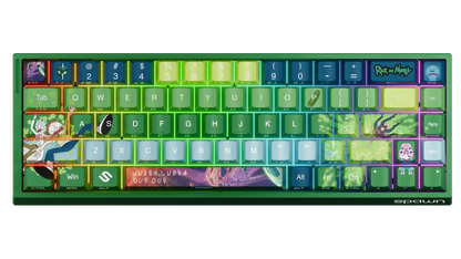 SPAWN MEHANSKA GAMING TIPKOVNICA - RICK AND MORTY