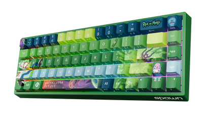 SPAWN MEHANSKA GAMING TIPKOVNICA - RICK AND MORTY