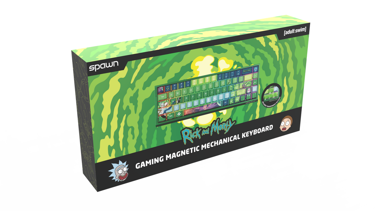 SPAWN MEHANSKA GAMING TIPKOVNICA - RICK AND MORTY