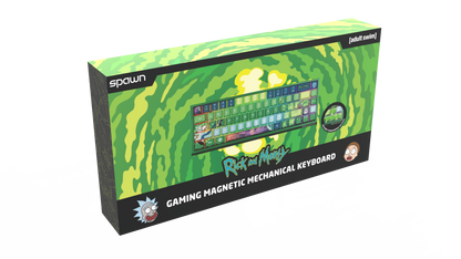 SPAWN MEHANSKA GAMING TIPKOVNICA - RICK AND MORTY