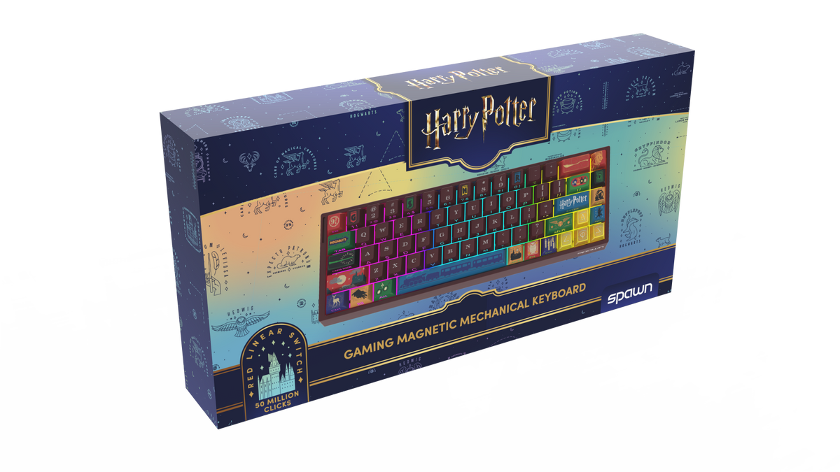 SPAWN MEHANSKA GAMING TIPKOVNICA - HARRY POTTER