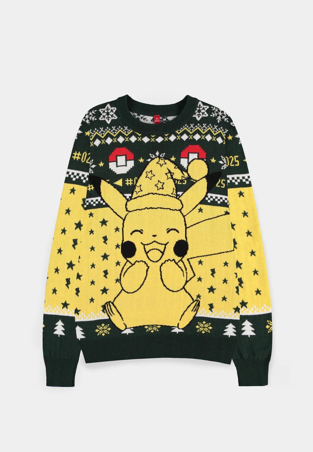 DIFUZED: Pokémon - Pikachu božični pulover XS
