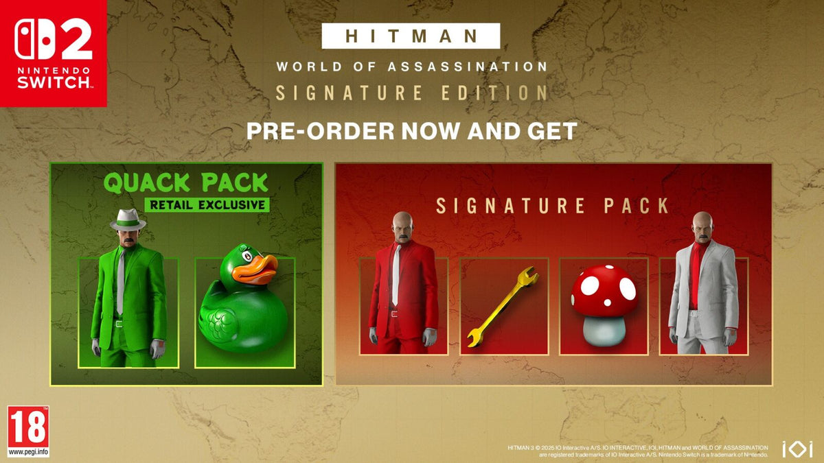 HITMAN WORLD OF ASSASSINATION - SIGNATURE EDITION (Nintendo Switch 2)