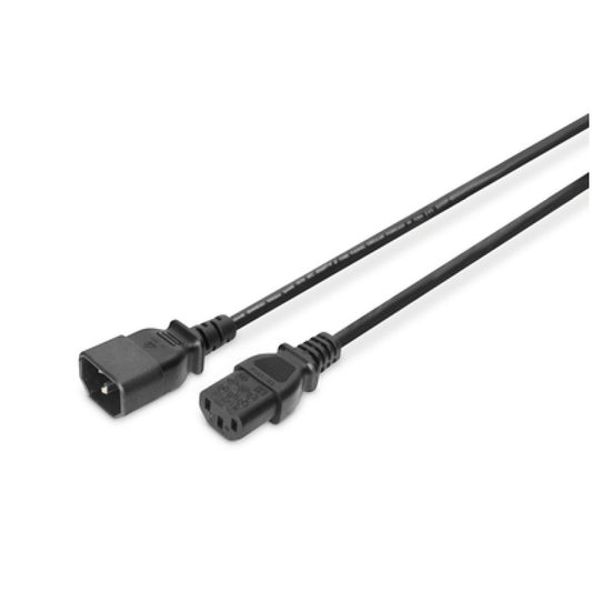 KABEL NAPAJALNI 220V podaljšek 1,20m C13 - C14 (AK-440201-012-S)