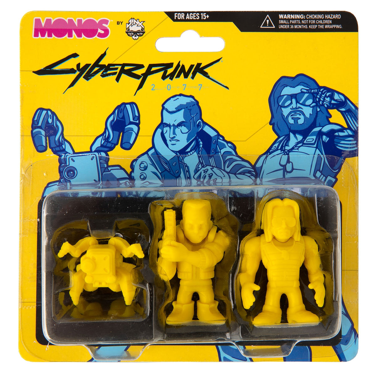 JINX: Cyberpunk 2077 - Monos Silverhand Series 1 rumen set figur