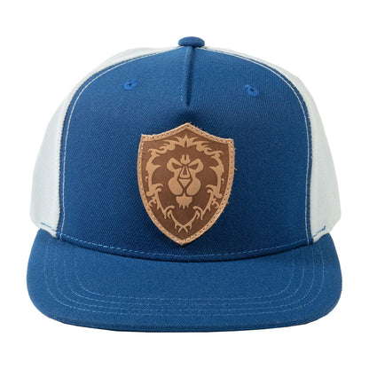 JINX: World of Warcraft - Alliance Leather Emblem snapback kapa