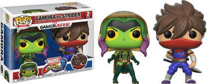 POP! Figura 2-PACK: CAPCOM VS. MARVEL: GAMORA VS STRIDER