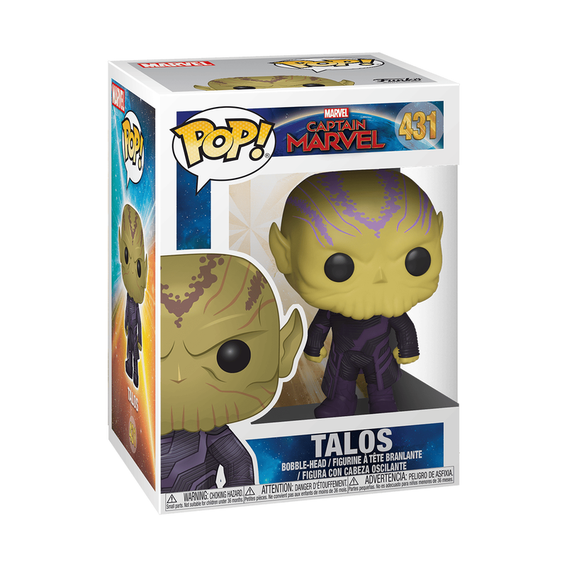 FUNKO POP!:CPT MARVEL-TALOS            