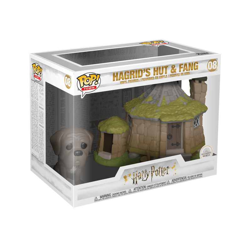 FUNKO POP TOWN: HP - HAGRID'S HUT W/ FANG