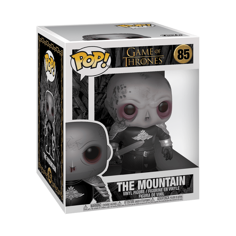 FUNKO POP TV: GOT - 6" THE MOUNTAIN (UNMASKED)