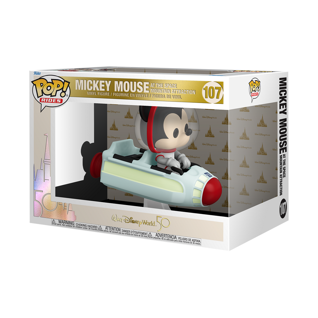 FUNKO POP RIDES SUPER DELUXE: DISNEY - SPACE MOUNTAIN W/ MICKEY MOUSE