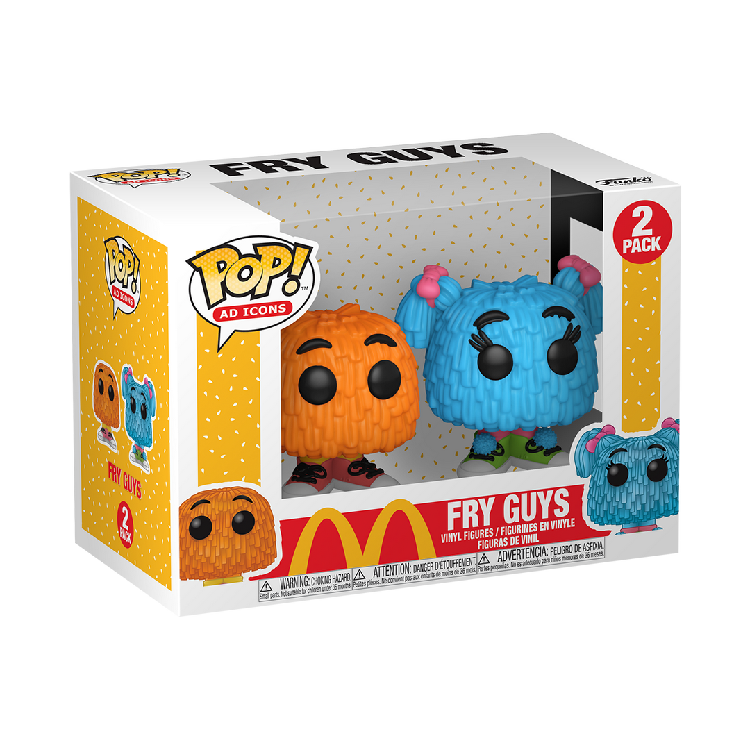 FUNKO POP AD ICONS: MCDONALD'S - 2PK FRY GUY