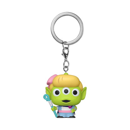 FUNKO POCKET POP KEYCHAIN Pixar allien remix Bo Peep obesek