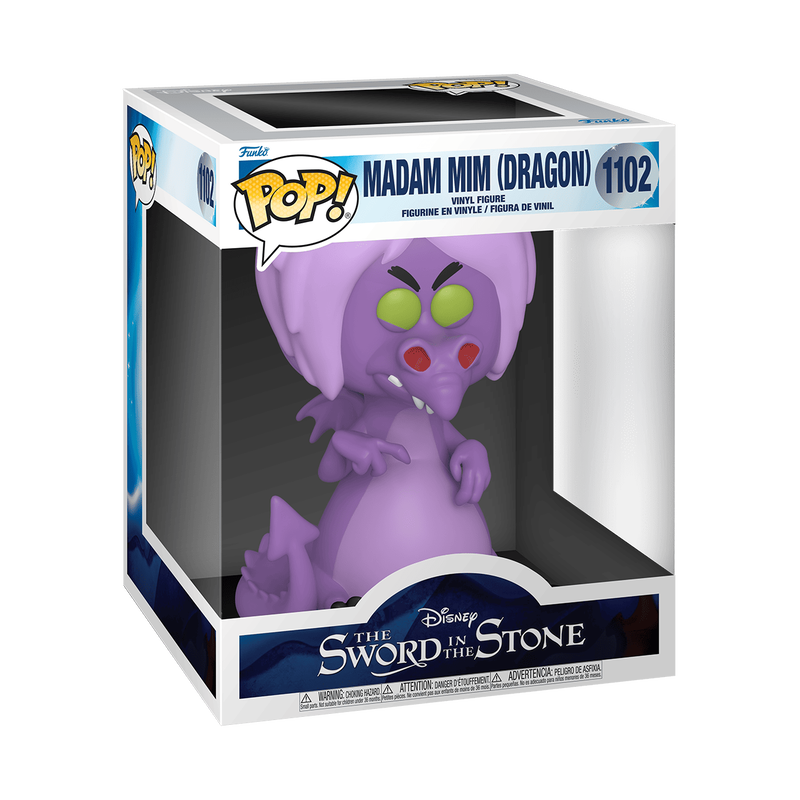 FUNKO POP! DISNEY: SWORD IN THE STONE - MADAM MIM AS DRAGON W/CH