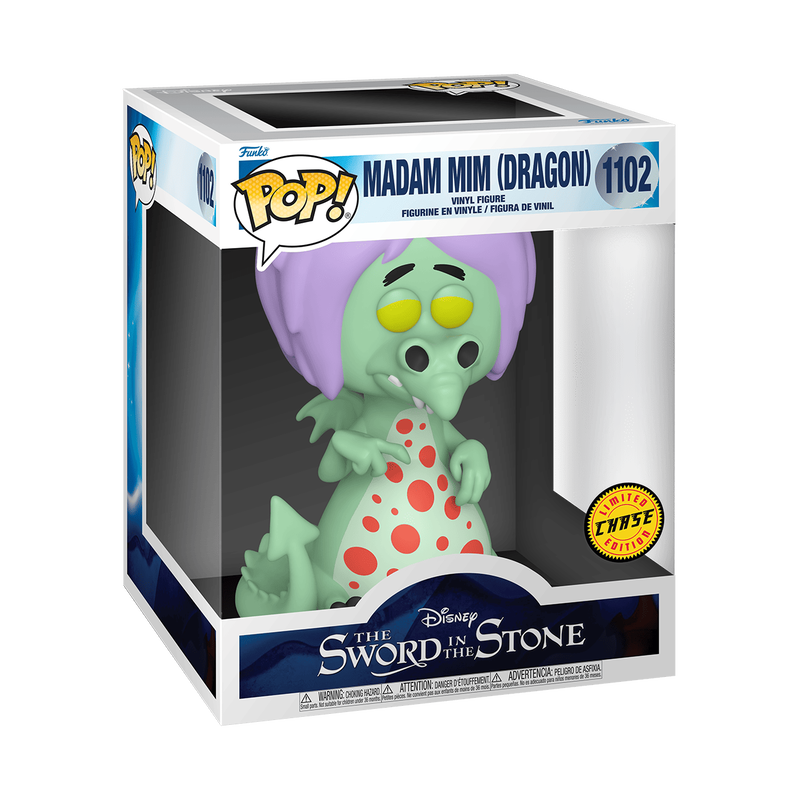 FUNKO POP! DISNEY: SWORD IN THE STONE - MADAM MIM AS DRAGON W/CH