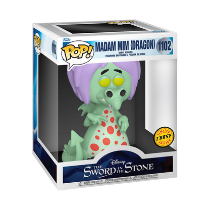 FUNKO POP! DISNEY: SWORD IN THE STONE - MADAM MIM AS DRAGON W/CH