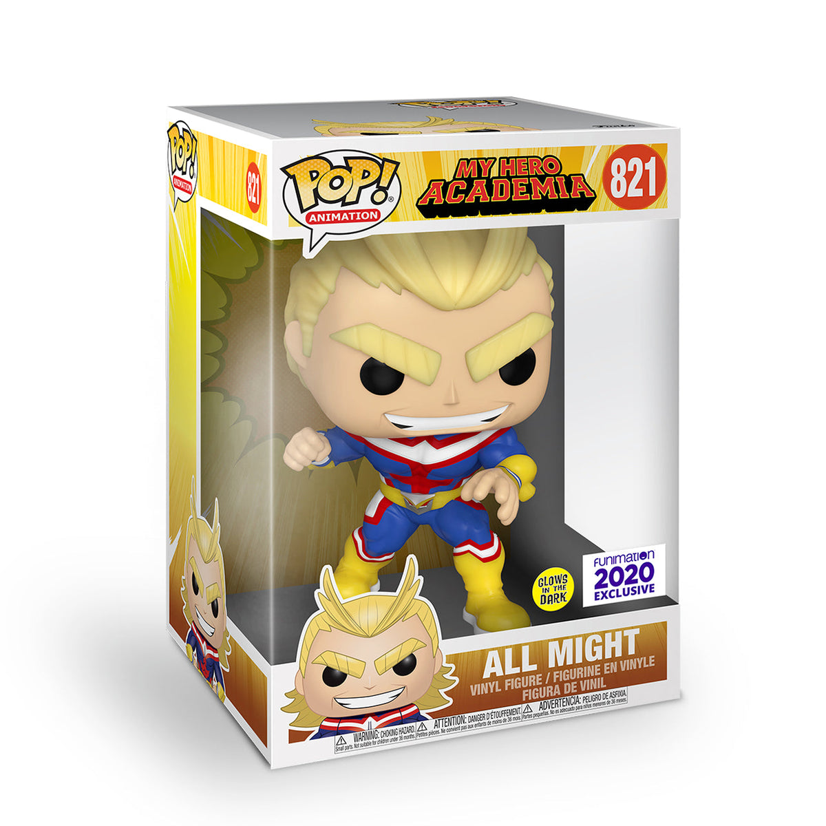 FUNKO POP ANIMATION: MY HERO ACADEMIA - ALL MIGHT 10