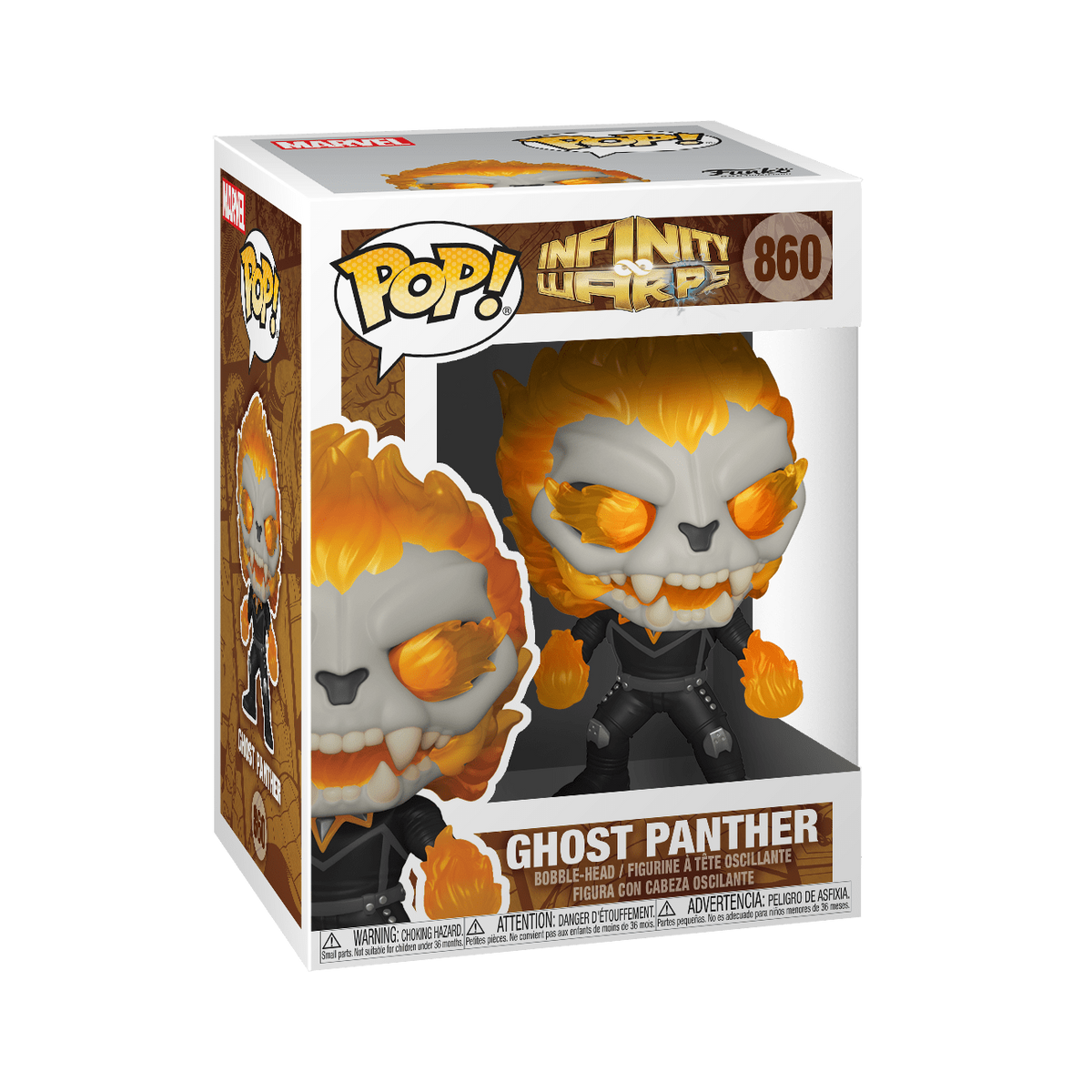 FUNKO POP: MARVEL - INFINITY WARPS - GHOST PANTHER
