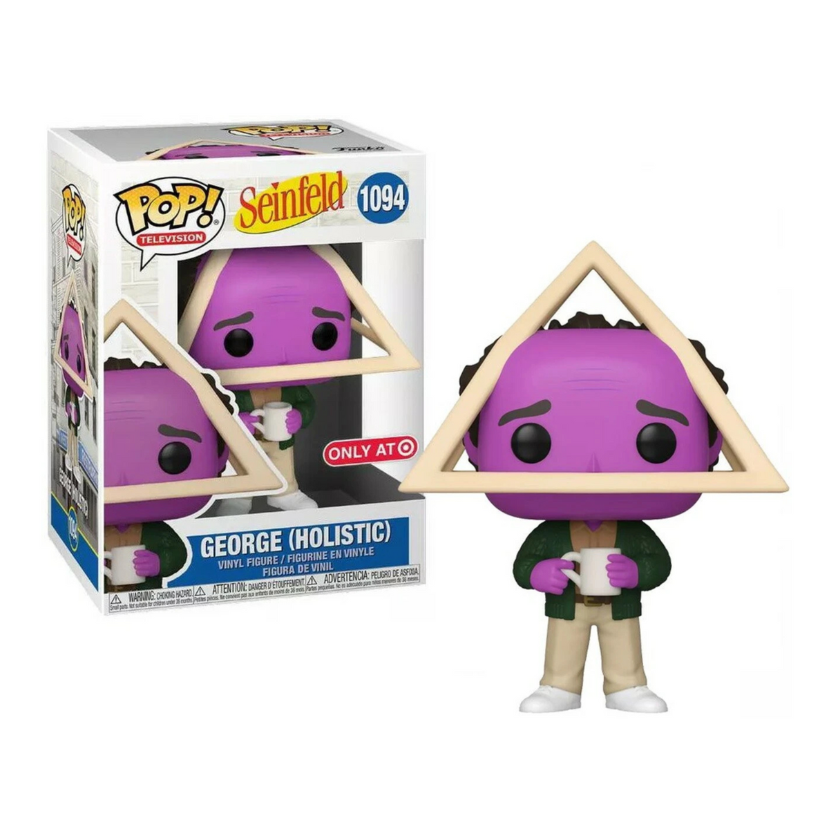 FUNKO POP TV: SEINFELD - GEORGE (HOLISTIC)(EXCL.)