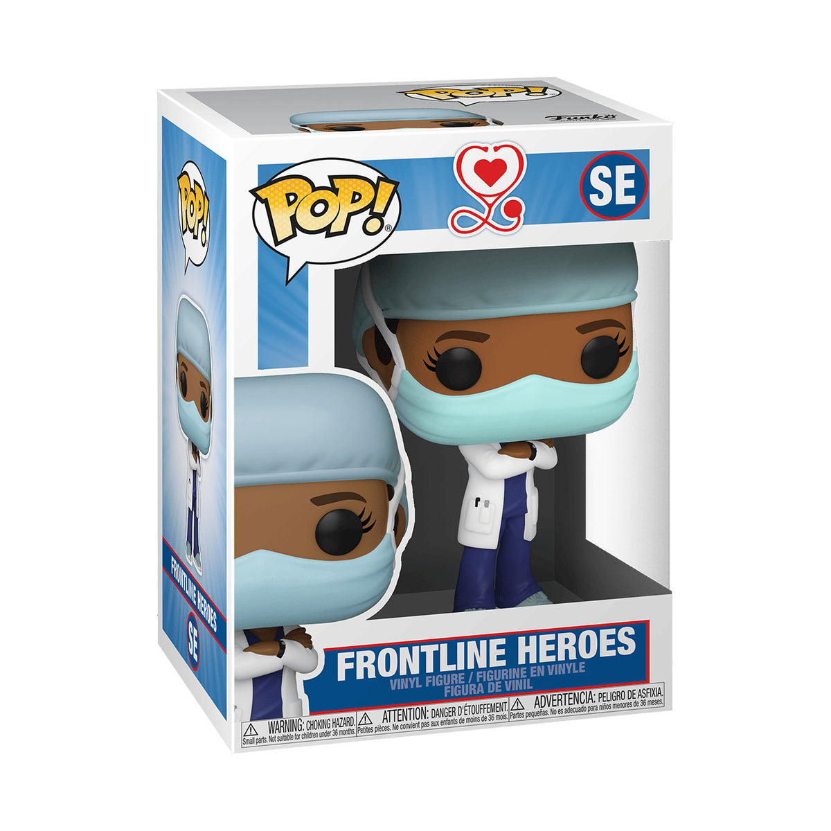 FUNKO POP HEROES: FRONT LINE WORKER - FEMALE #2