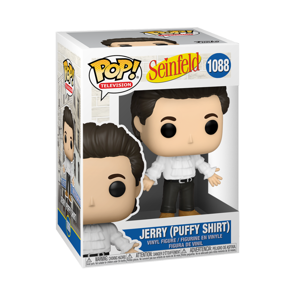 FUNKO POP TV: SEINFELD - JERRY W/PUFFY SHIRT