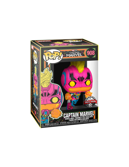 FUNKO POP: MARVEL - CAPTAIN MARVEL - CAPTAIN MARVEL BLACKLIGHT (EXCL.)