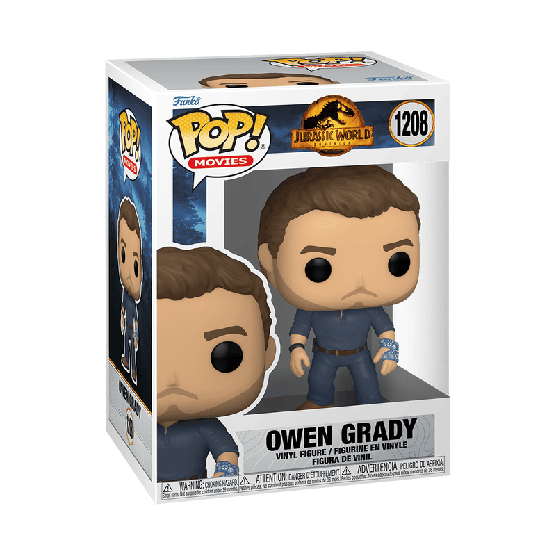 FUNKO POP MOVIES: JURASSIC WORLD 3 - OWEN GRADY
