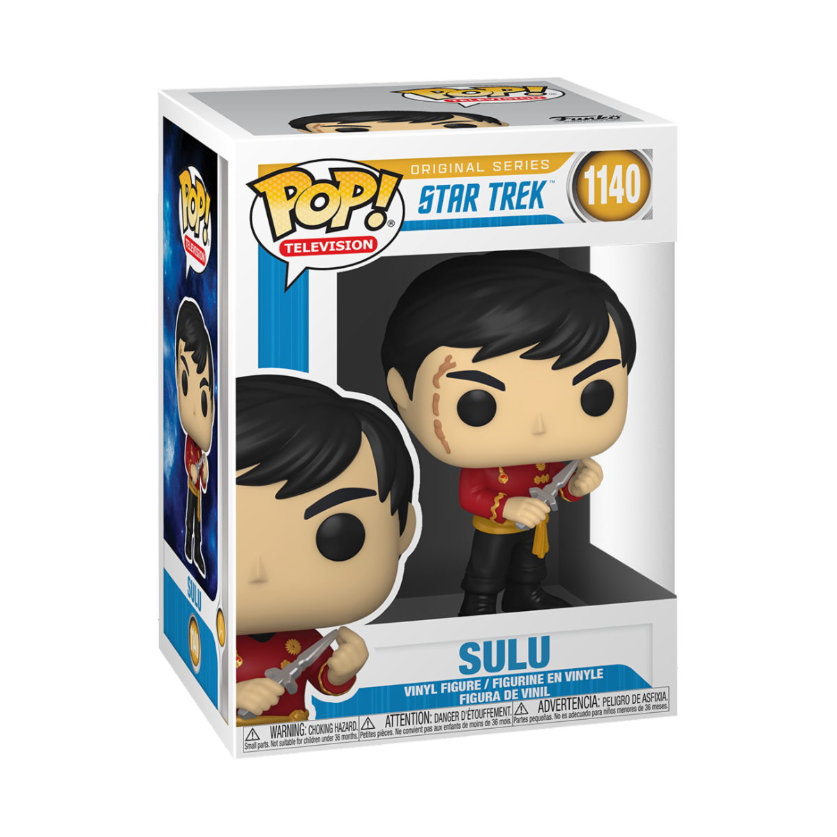 FUNKO POP TV: STAR TREK - SULU (MIRROR MIRROR OUTFIT)