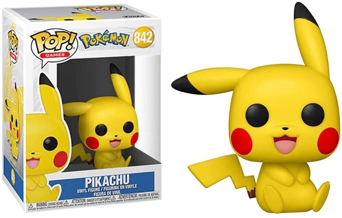 FUNKO POP GAMES: POKEMON - PIKACHU (SITTING)