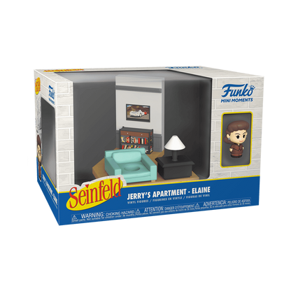 FUNKO MINI MOMENTS: SEINFELD - ELAINE W/CHASE