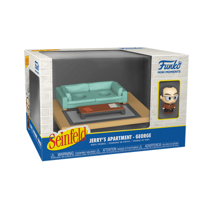 FUNKO MINI MOMENTS: SEINFELD - GEORGE W/CHASE