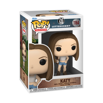 FUNKO POP TELEVISION: LETTERKENNY - KATY W/ PUPPERS & BEER
