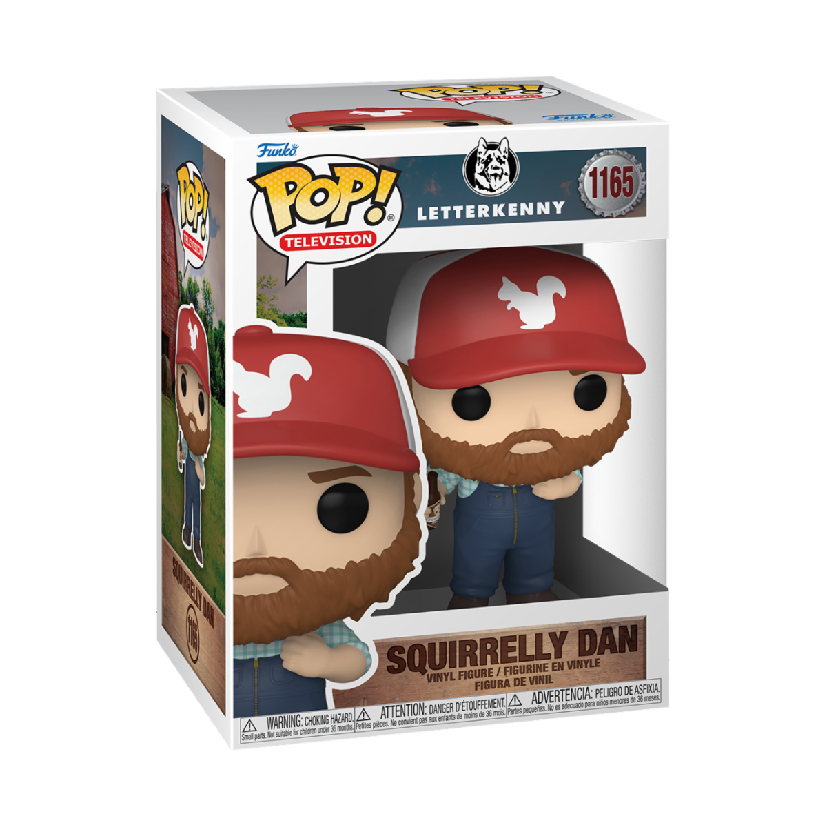 FUNKO POP TELEVISION: LETTERKENNY - SQUIRRELLY DAN