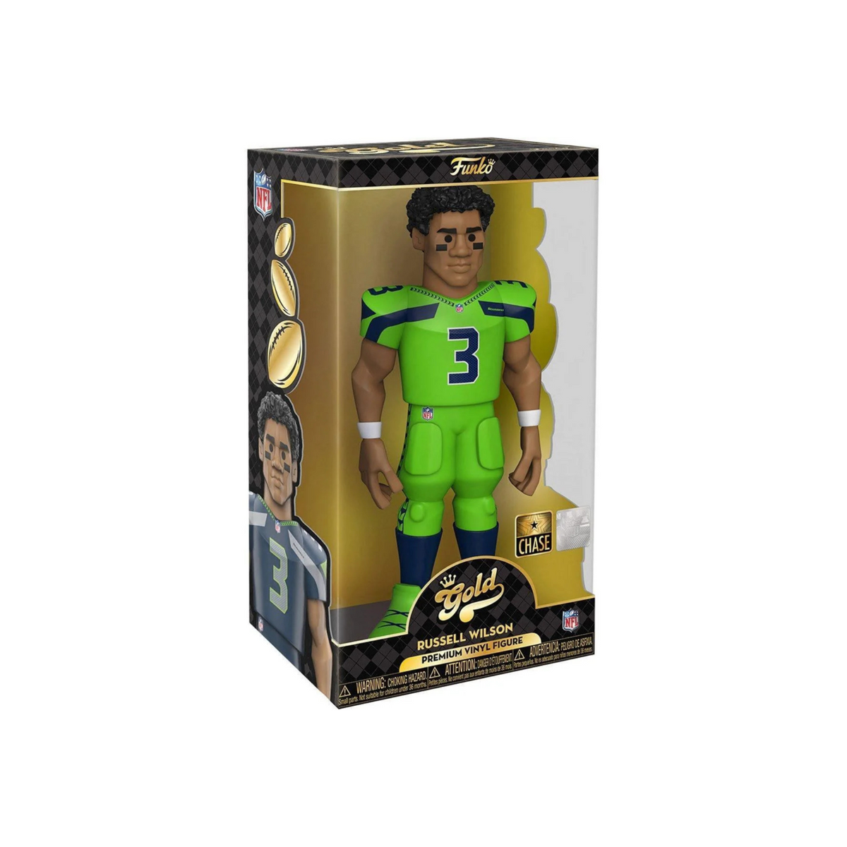 FUNKO GOLD 12" NFL: SEAHAWKS - RUSSELL WILSON