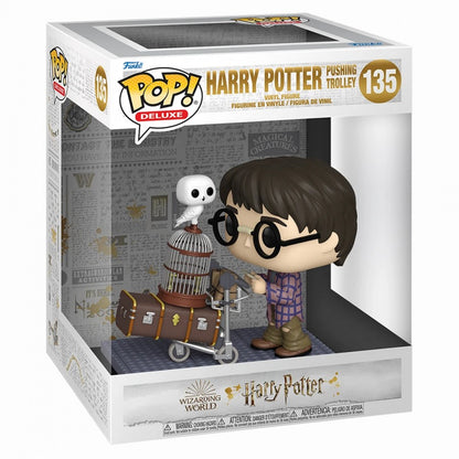 FUNKO POP DELUXE: HP ANNIVERSARY - HARRY PUSHING TROLLEY