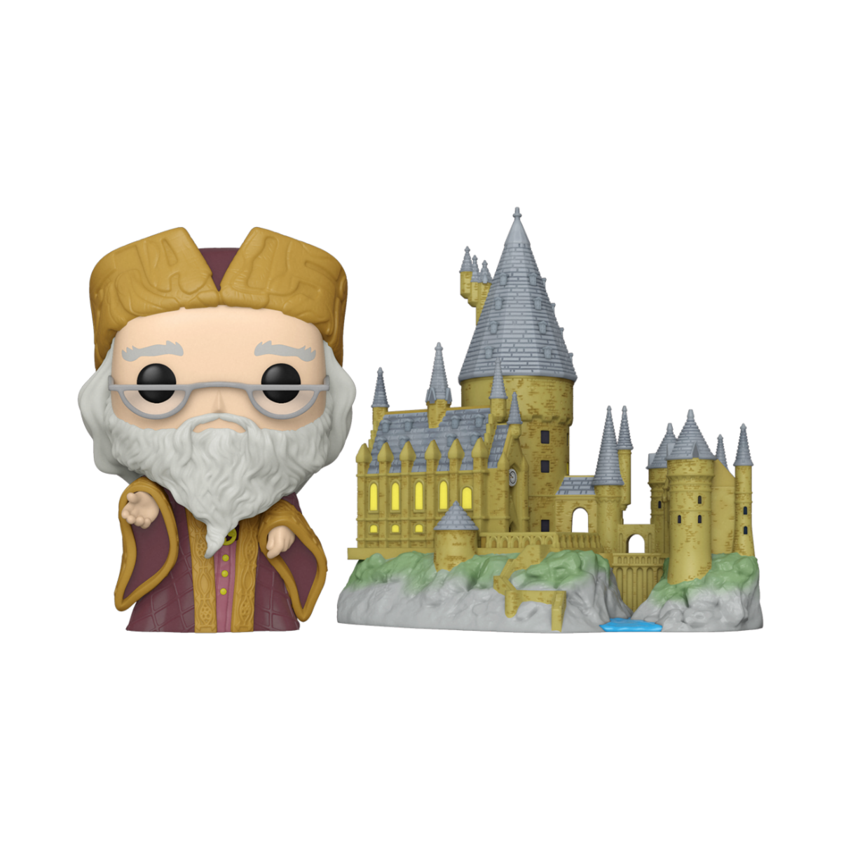 FUNKO POP TOWN: HP ANNIVERSARY - DUMBLEDORE W/HOGWARTS