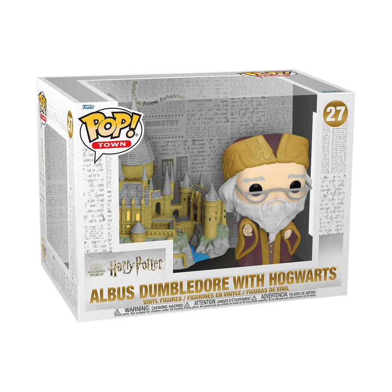 FUNKO POP TOWN: HP ANNIVERSARY - DUMBLEDORE W/HOGWARTS