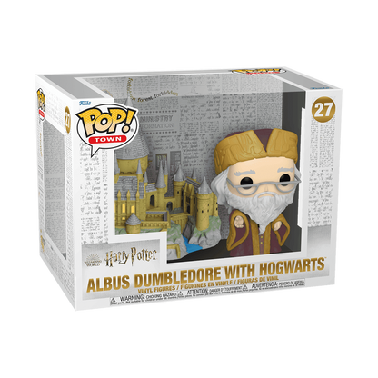 FUNKO POP TOWN: HP ANNIVERSARY - DUMBLEDORE W/HOGWARTS