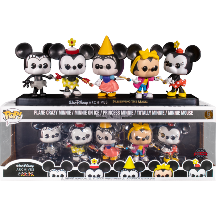 FUNKO POP DISNEY: MINNIE MOUSE - MINNIE 5-PACK