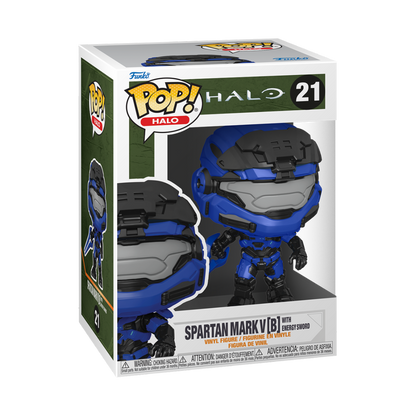 FUNKO POP GAMES: HALO INFINITE - MARK V W/BLUE SWORD