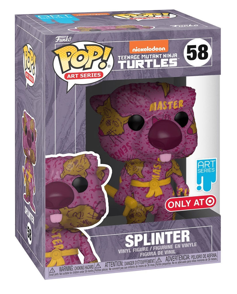 FUNKO POP ARTIST SERIES: TEENAGE MUTANT NINJA TURTLES - SPLINTER (EXC)