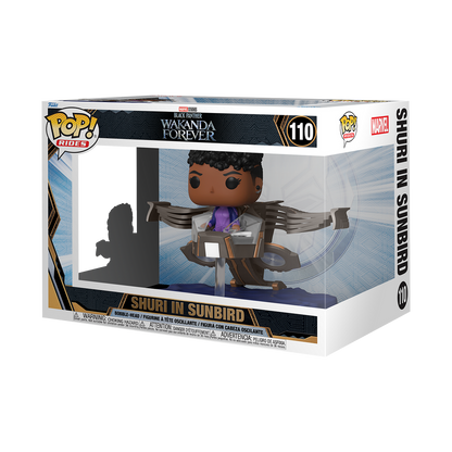 FUNKO POP RIDES SUPER DELUXE: BLACK PANTHER - SHURI IN SUNBIRD