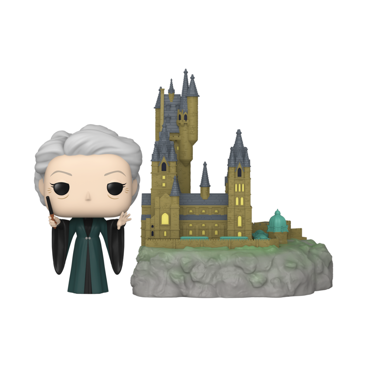 FUNKO POP TOWN: HARRY POTTER - MINERVA W/HOGWARTS