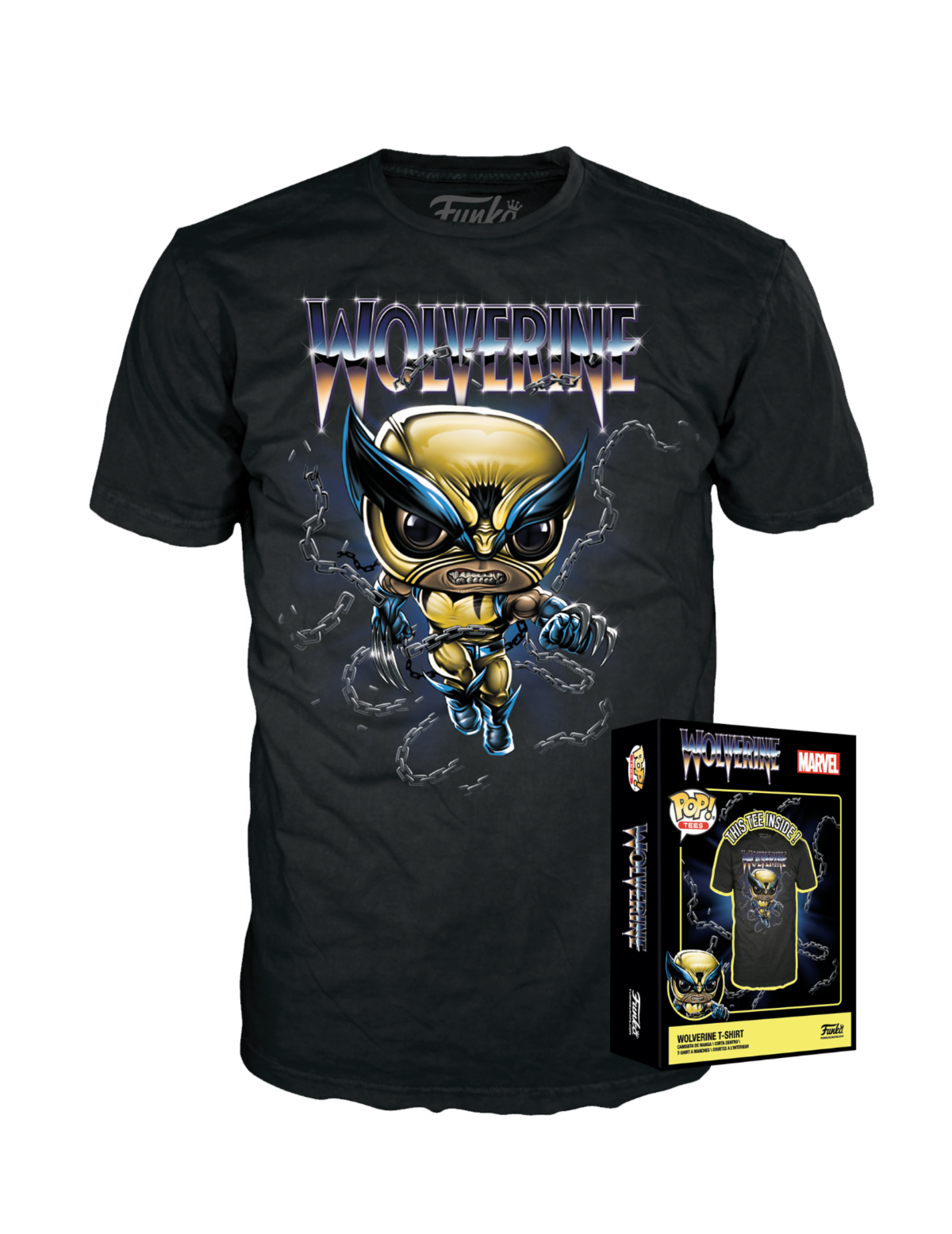 FUNKO BOXED TEE: MARVEL: WOLVERINE