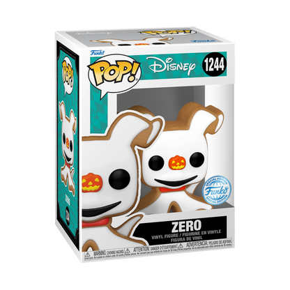 FUNKO POP DISNEY: NIGHTMARE BEFORE CHRISTMAS - ZERO (GINGERBREAD)(SP)