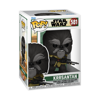 FUNKO POP: STAR WARS - BOOK OF BOBA FETT - KRRSANTAN W/BG