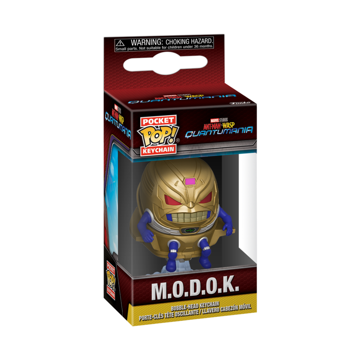 FUNKO POCKET POP KEYCHAIN Ant-Man and Wasp quantomania M.O.D.O.K. obesek